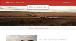 Desktop Screenshot of harvestsolutionsinc.com