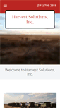 Mobile Screenshot of harvestsolutionsinc.com